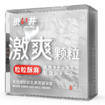 Презервативы с текстурными точками для усиленной стимуляции Drywell, 6 шт