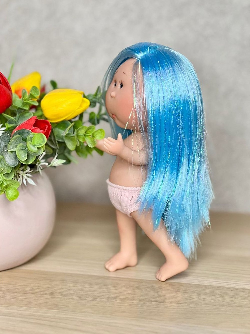 Кукла Nines виниловая 23см Little Mia без одежды (3199W21A)