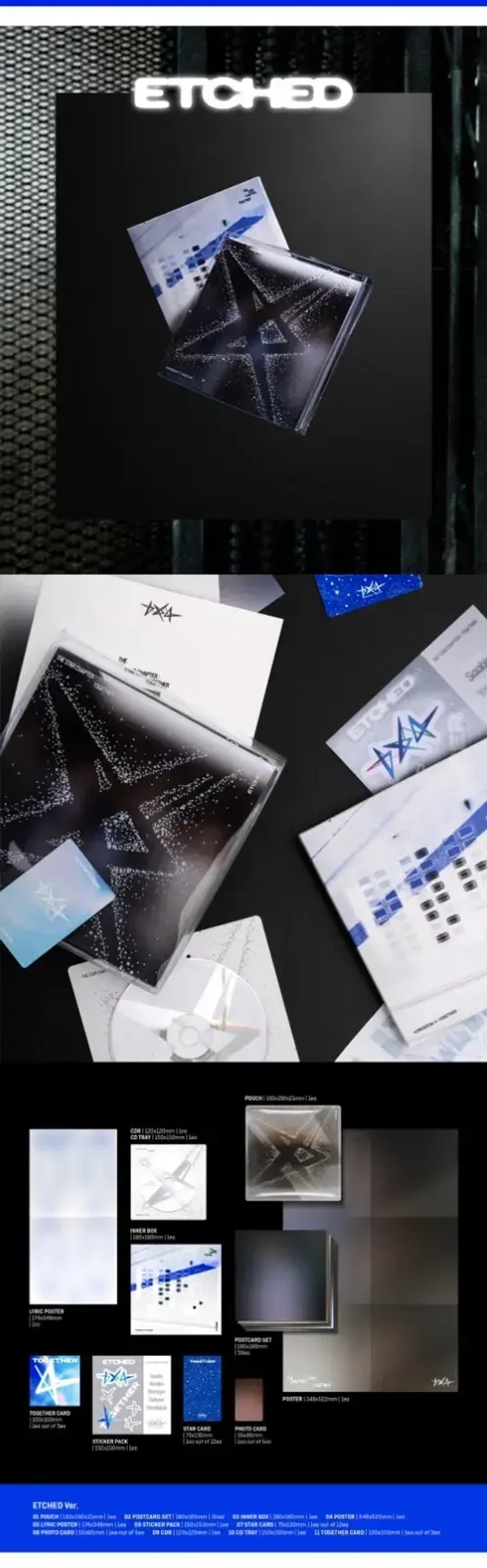 Альбом TXT - The Star Chapter : Together (Etched ver.)