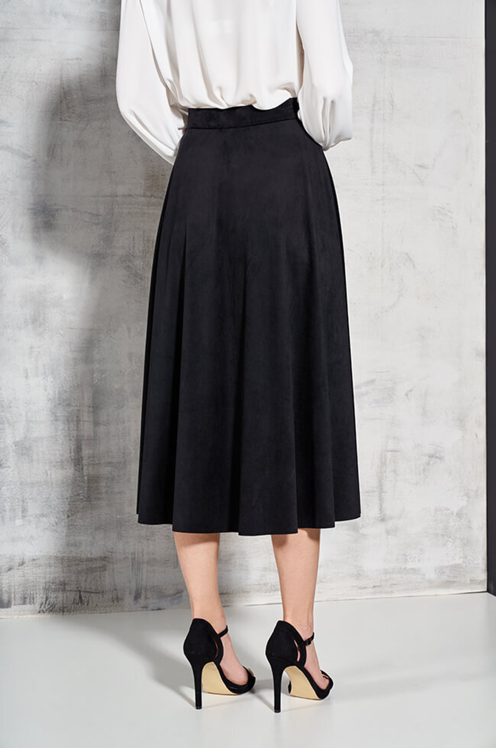 4759 Юбка женская (черный)