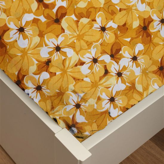 Простыня на резинке  Венеция,  180x200х30 , ранфорс  DOMTEKC