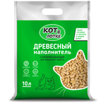 КОТ в лотке наполнитель древесный