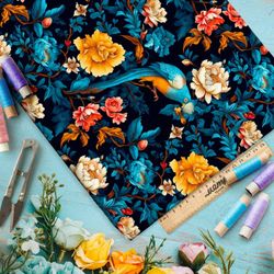 Ткань премиум бифлекс волшебные чудеса вечера