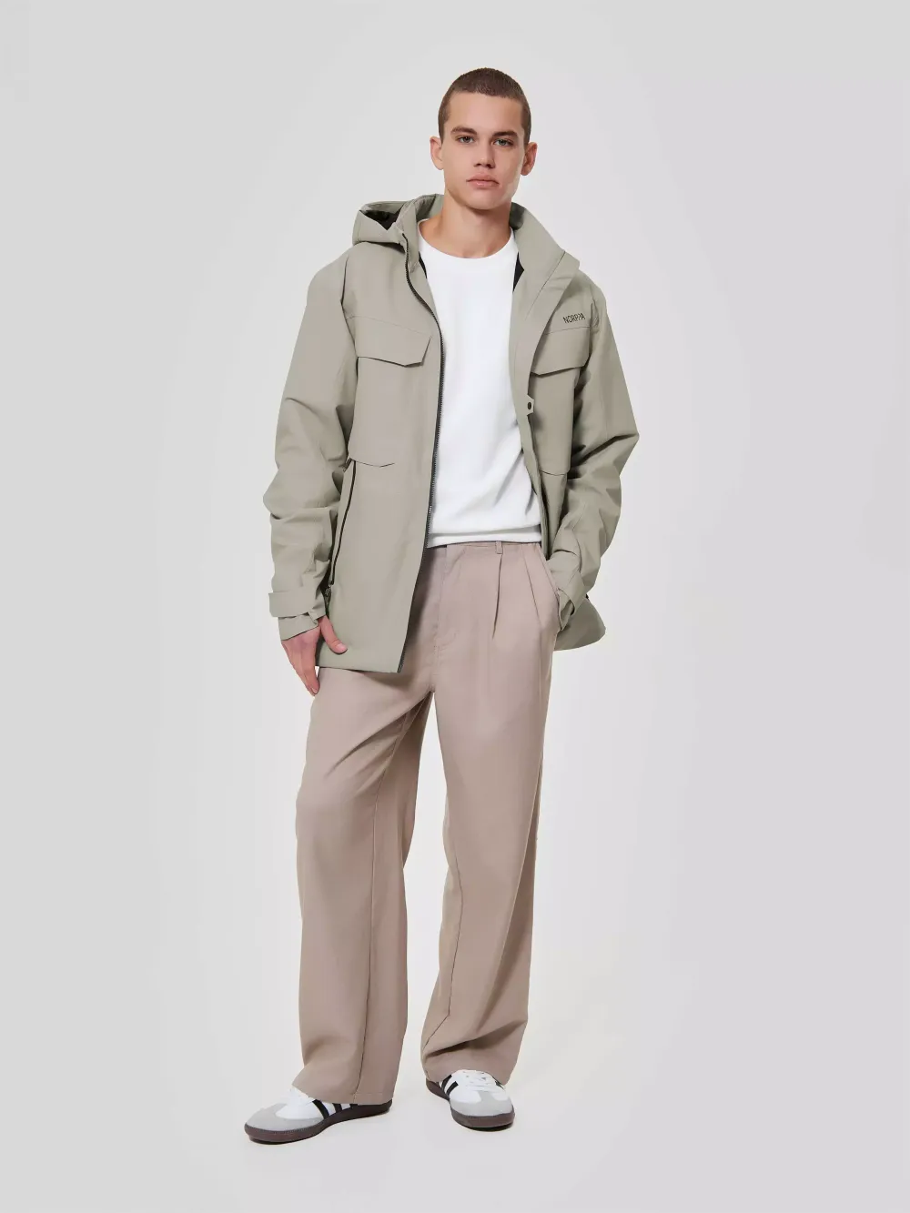 Куртка мужская ЧЕМАЛ (CHEMAL) NORPPA известь