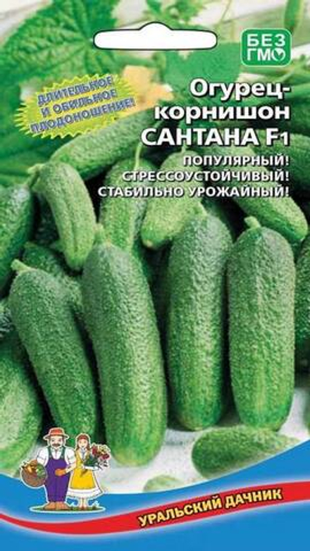 Огурец "G. Сантана F1" 10шт., Россия.