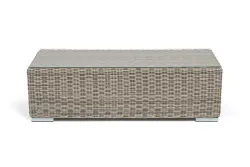 "Боно" журнальный столик из искусственного ротанга, цвет бежевый