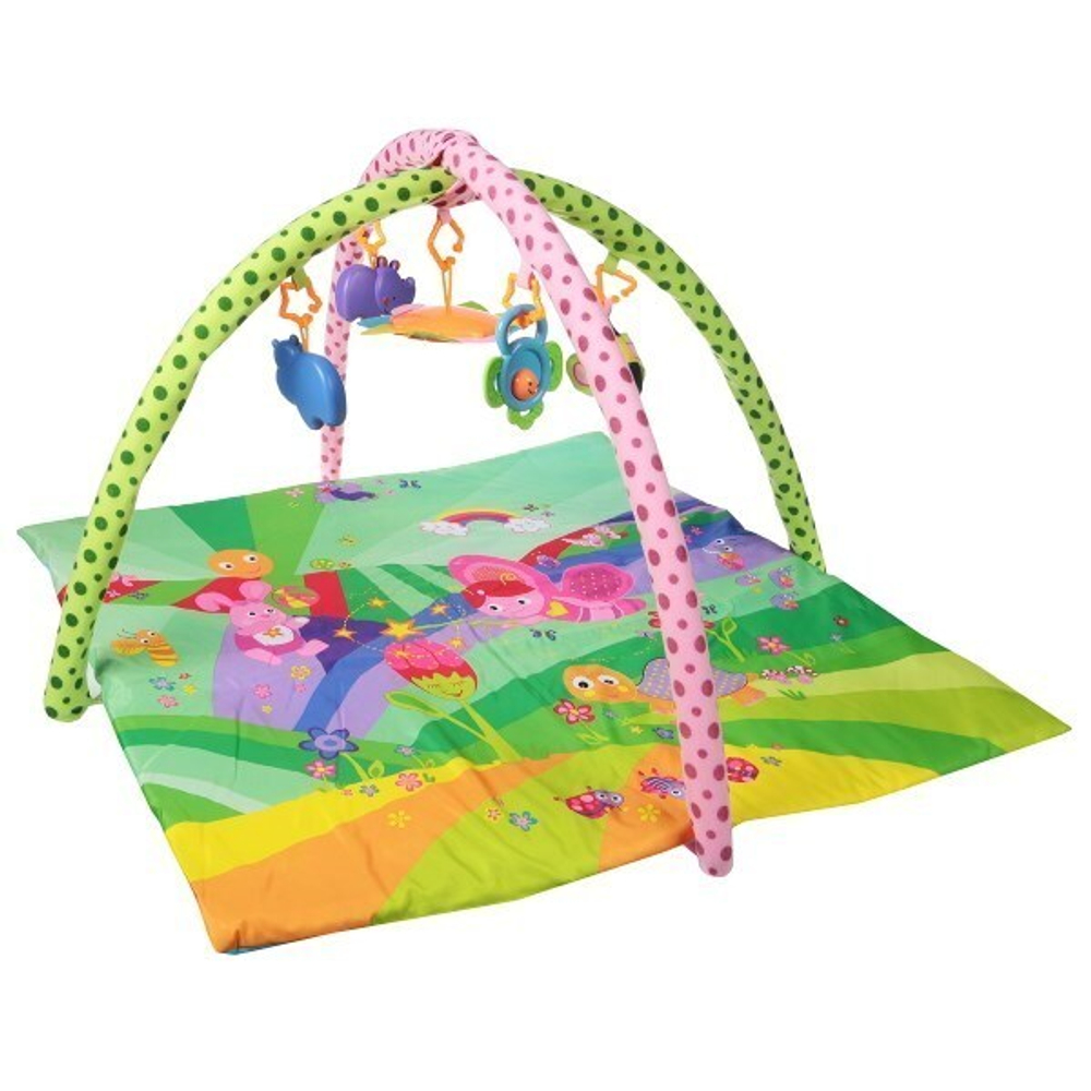 Игровой развивающий коврик Сказка зеленый (Lorelli Toys)