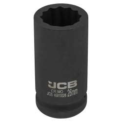 Головка ударная глубокая 3/4'', 26мм (12гр.) JCB JCB-46810026