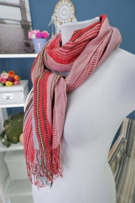 Шарф в полоску