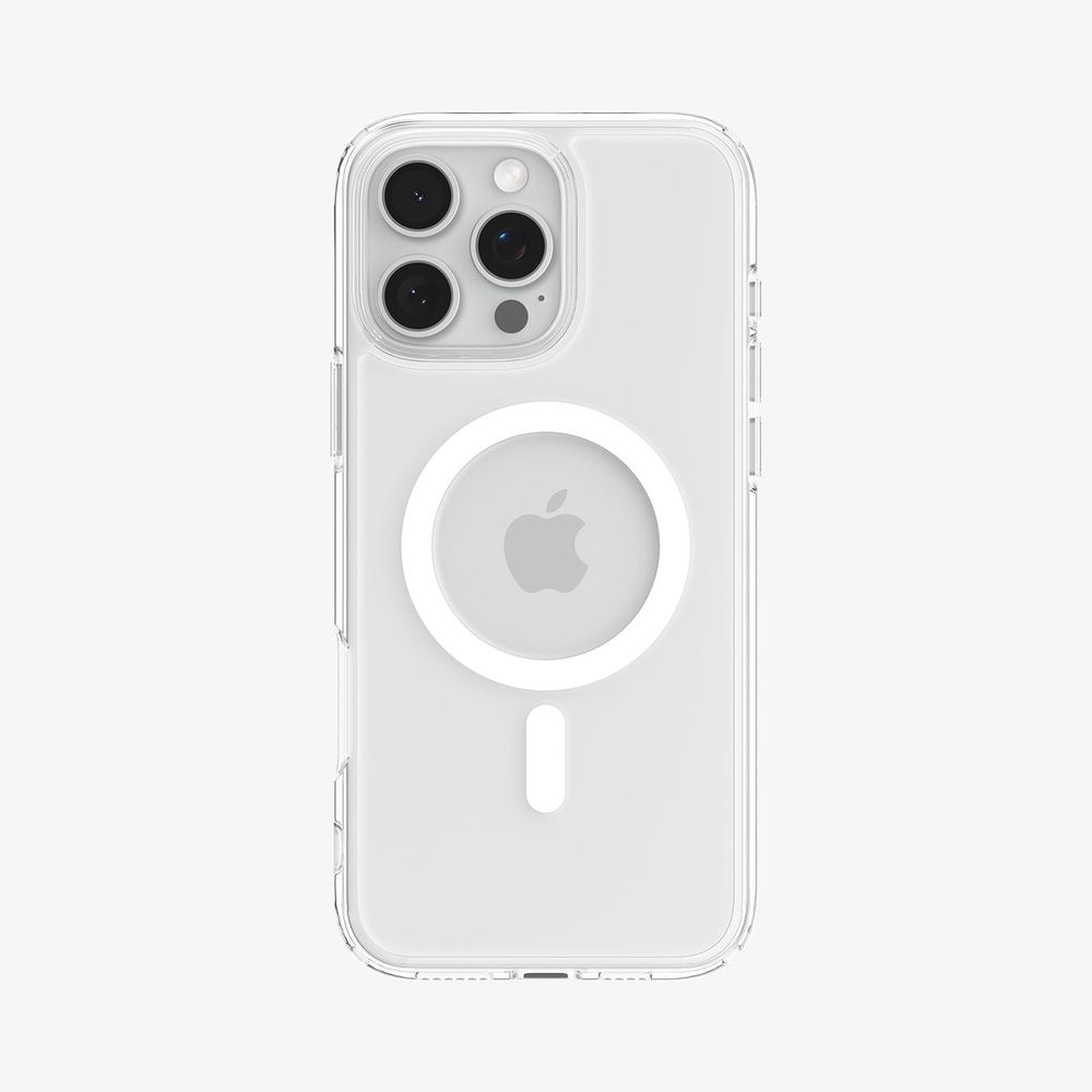 Чехол Spigen Ultra Hybrid Magsafe, white - iPhone 16 Pro