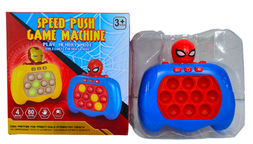 Электронный POP IT приставка " Марвел : Человек паук  "