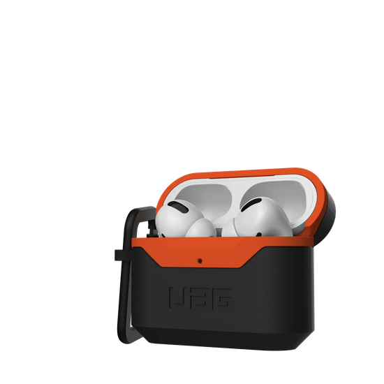 UAG Standard Issue Hard Case 001 for AirPods Pro 1 & 2 Black / Orange (Чёрный / Оранжевый)10243F114097