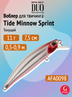 Воблер DUO Tide Minnow Sprint 75 S, CPA3512 Inakko Lime Chart