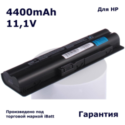 Аккумулятор iBatt 4400mAh, для HP- Pavilion dv3-2310er dv3-2210er Presario CQ35 DV3-2000 dv3-2155mx dv3-2220er CQ35-100