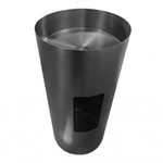 Раковина отдельностоящая ABBER Wasser Kreis AF2414GM оружейная сталь
