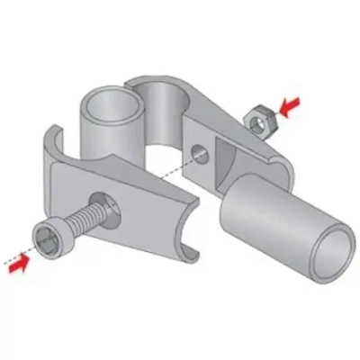 Соединитель 2-х труб к системе Joker (UNO-01) - 1 шт