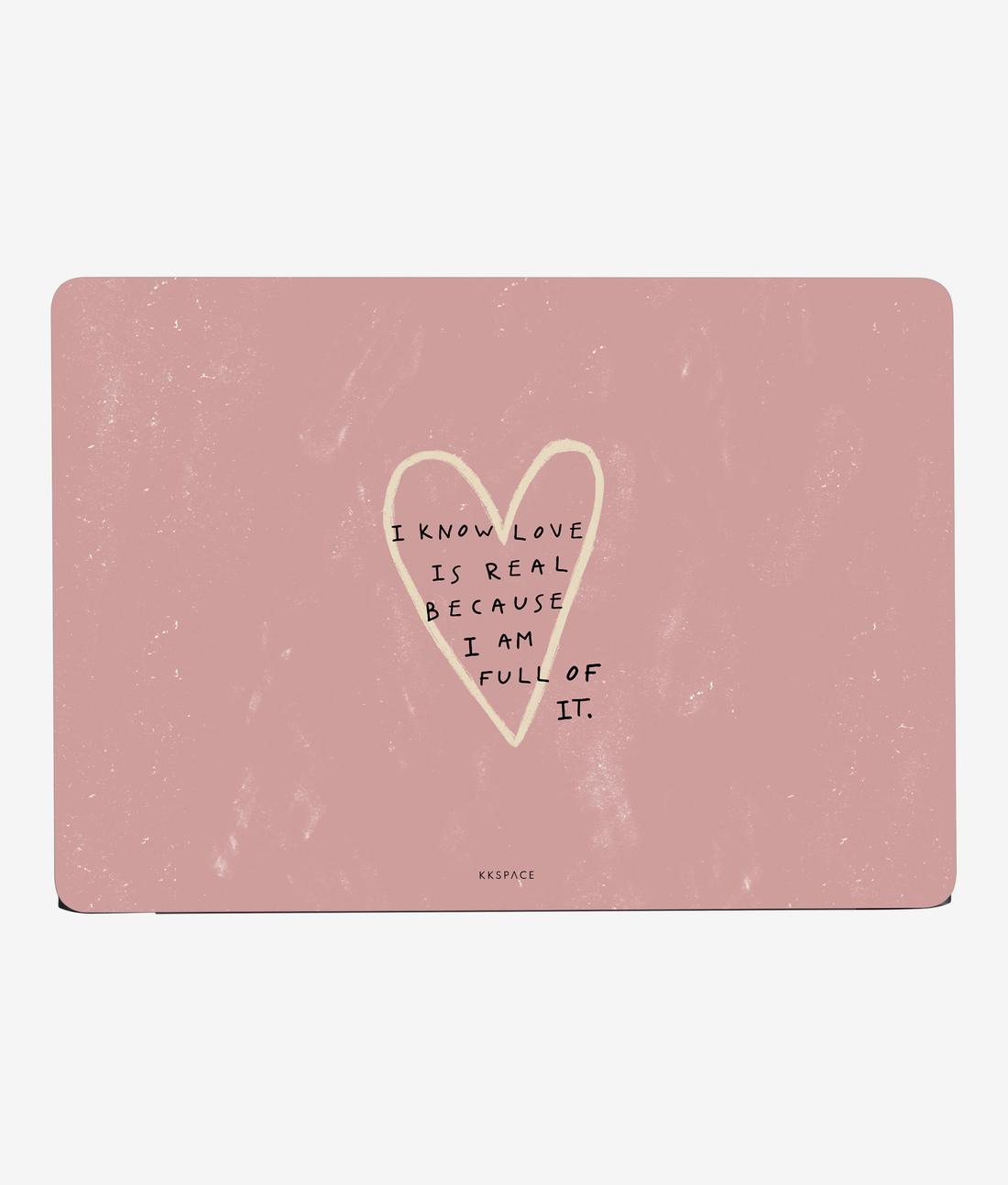 Виниловая наклейка FULL OF LOVE для MacBook