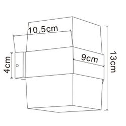 Уличный настенный светильник Arte Lamp