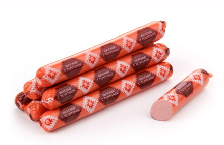 Сосиски "Вкусные с телятиной" Брест