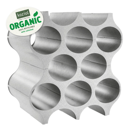 Подставка для бутылок set-up, organic, серая