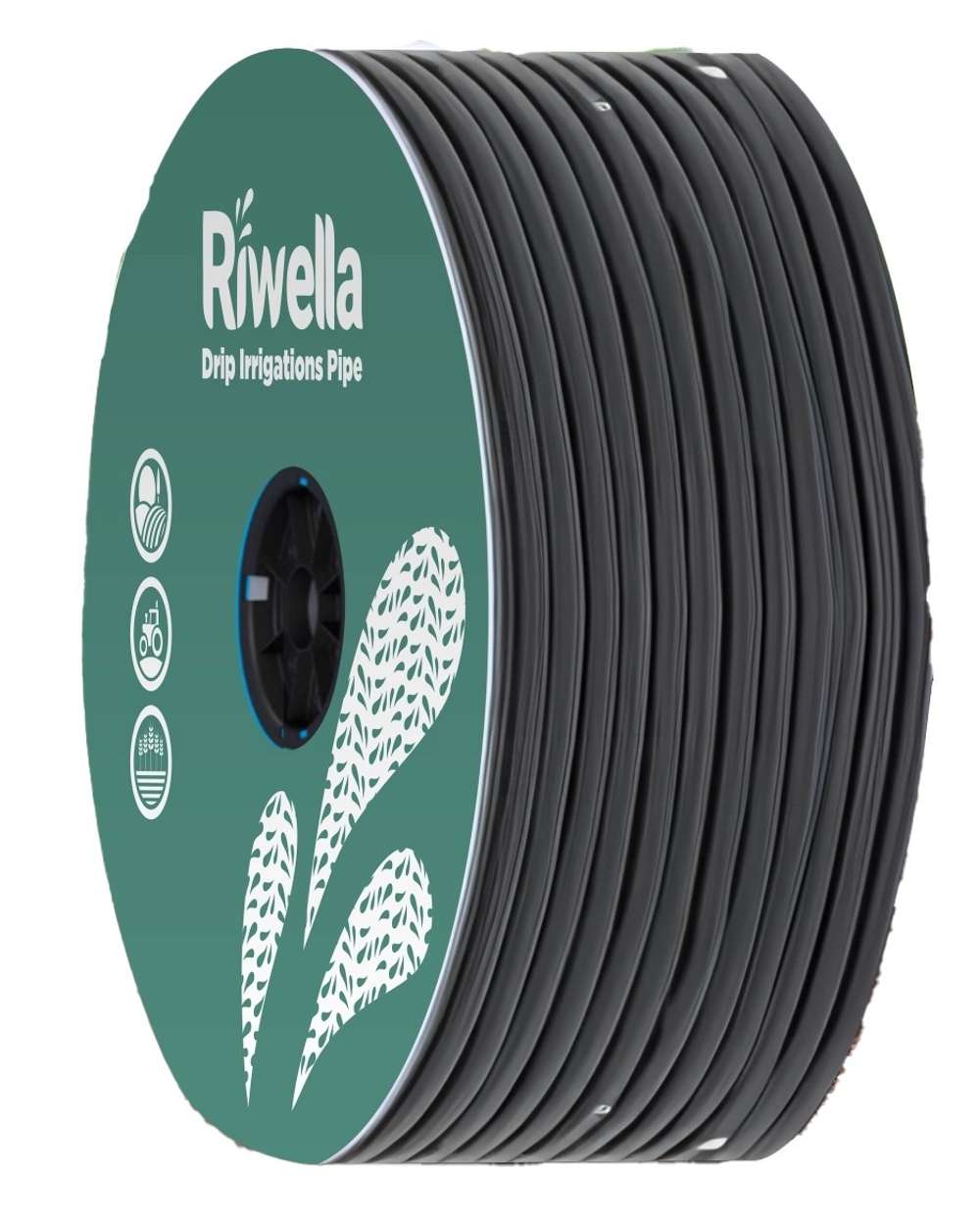 Капельная лента Riwella 2000м, шаг 20см, 1,5 л/час, эмиттерная, 8 мил (Турция)