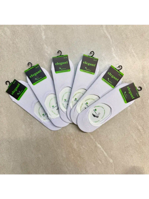 Следки комплект 6 пар 1.3.460-Бел