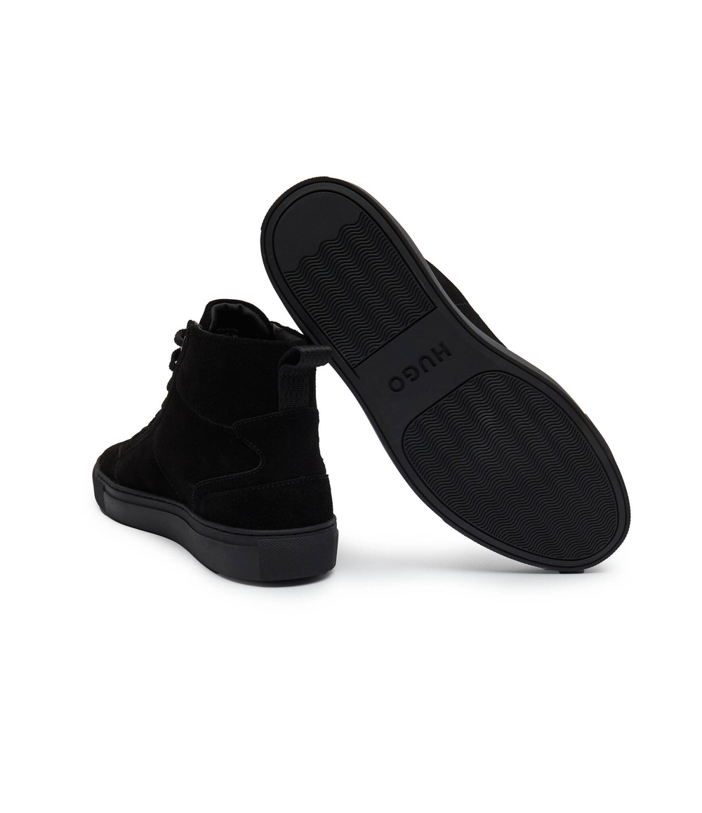 Кожаные кроссовки HUGO - черный(50523731)