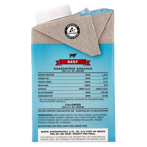 Brutus Bone Broth, добавка для бедер и суставов, для взрослых собак, говядина, 500 мл (16,9 жидк. унции)