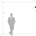 807010 Светильник UOVO 1х40W G9 БЕЛЫЙ/ХРОМ