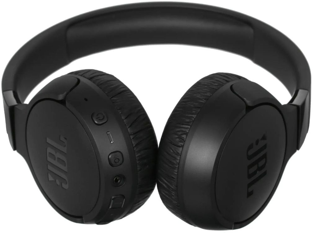 Наушники JBL Tune 660BT NC, Bluetooth/3.5 мм, накладные, черный [jblt660ncblk]