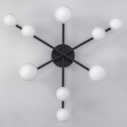 Citilux GLOB CL209291 Люстра потолочная Чёрная