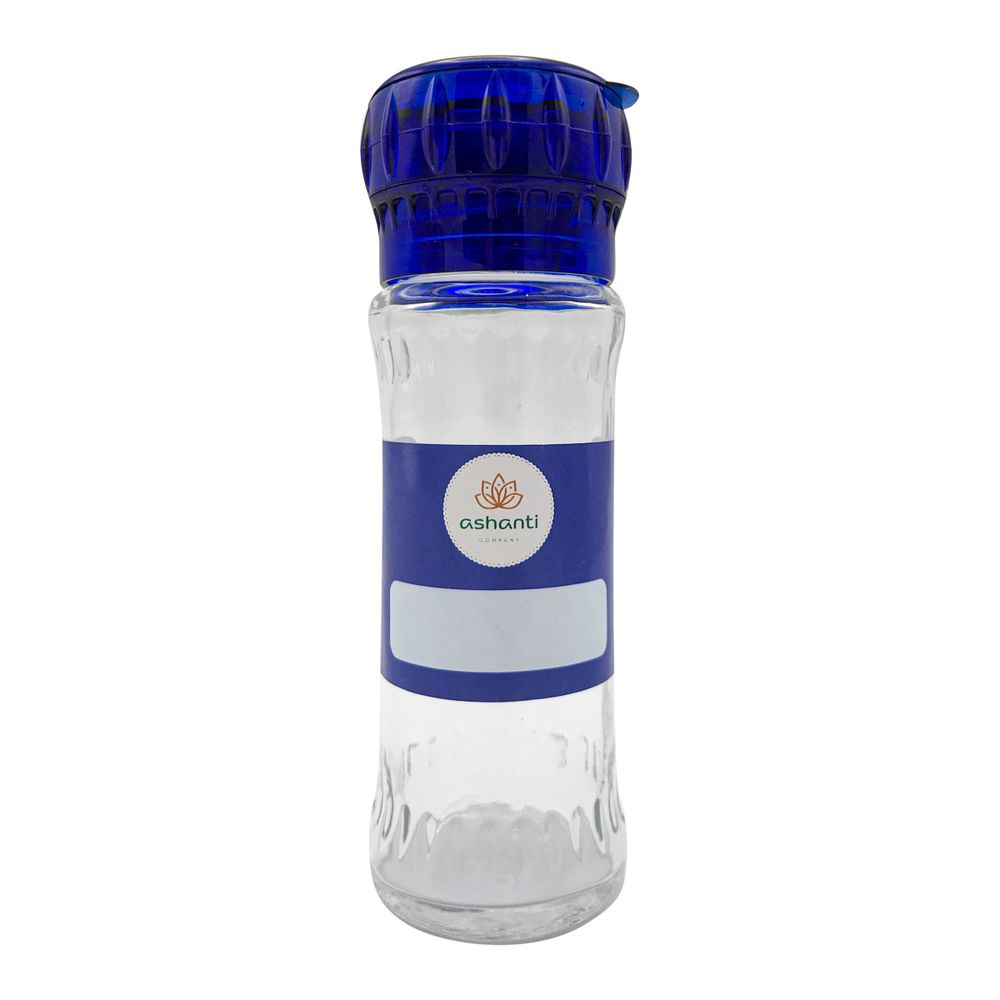 Мельница для специй Ashanti стеклянная синяя, 80 г