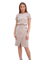 Туника медицинская женская Dr. Nice DRN455 Beauty, бежевый, 50