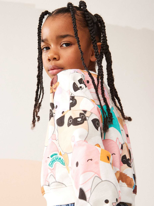 Толстовка для девочки Next K88-526, Молочный