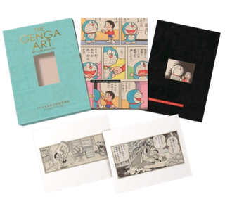 Артбук Дораэмон. The Genga Art of Doraemon Специальное издание оригинальных иллюстраций