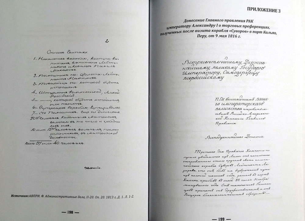 Кругосветное плавание шлюпа «Суворов» (1813–1816) в дневниках участников