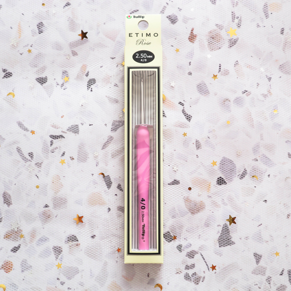 Крючок для вязания Tulip ETIMO Rose