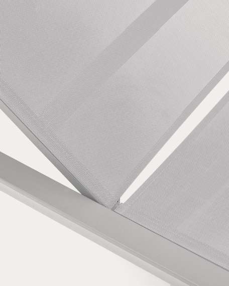 Canutells Алюминиевый шезлонг с белой отделкой