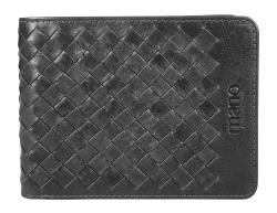 Бумажник чёрного цвета из натуральной кожи "Don Luca" MANO 1919 M191945601