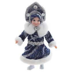 GAEM Игрушка набивная "Снегурочка", L12 W6 H20 см, 2в.
