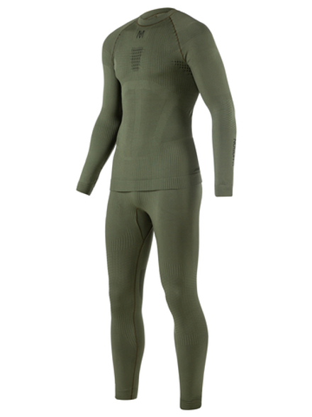 Термокомплект (термобельё) V-MOTION TACTIC (Зелёный) - размер S