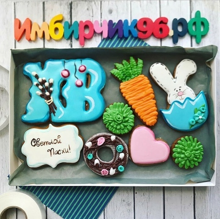 Имбирные пряники Пасха