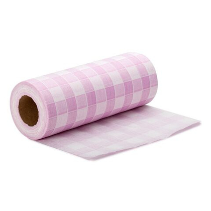 Салфетки 30*30, цветные в рулоне, 100шт