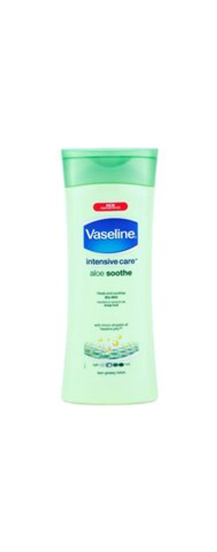 Vaseline Aloe Soothe - увлажняющее молочко для тела с алоэ вера /   400  ml  / GTIN 8717163063552