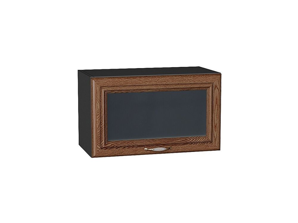 Шкаф верхний горизонтальный остекленный Шале