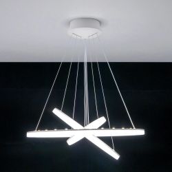 Citilux Электрон Смарт CL710A104S Умная люстра подвесная Белая