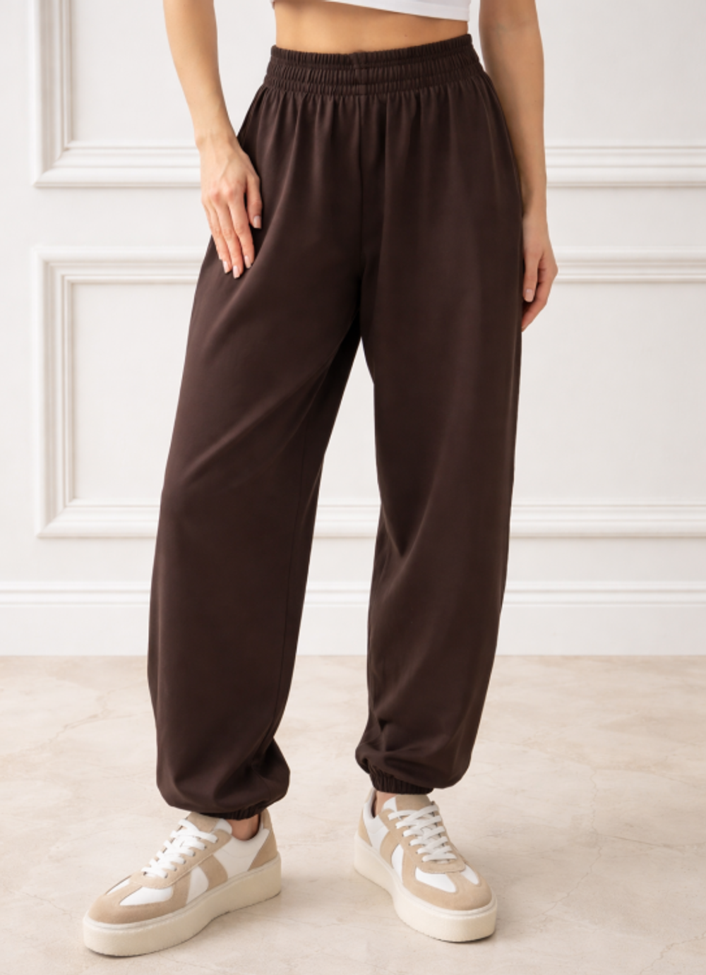 Брюки жен.арт.1226/2-3,шоколадные (44/164)