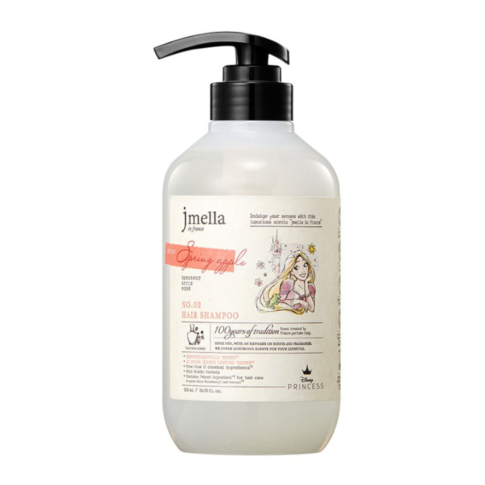 Шампунь Яблоко и белый мускус Jmella In France Disney Spring Apple Hair Shampoo, 500 мл