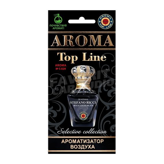 Ароматизатор Aroma Top Line Stefano Ricci Royal Eagle Black №S029