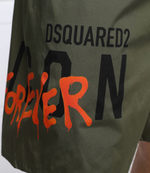 шорты для плавания Dsquared2 - оливковый(D7B8Q3970)